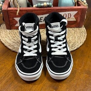 Vans Classic Black and White High-Tops
